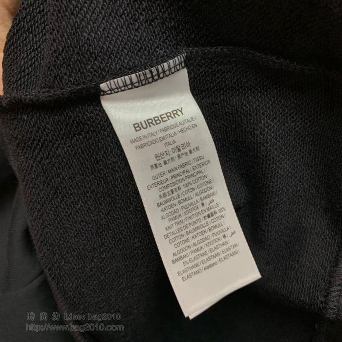 Burberry男裝 19-20FW新款 高品質 巴寶莉圓領男衛衣  tzy2258